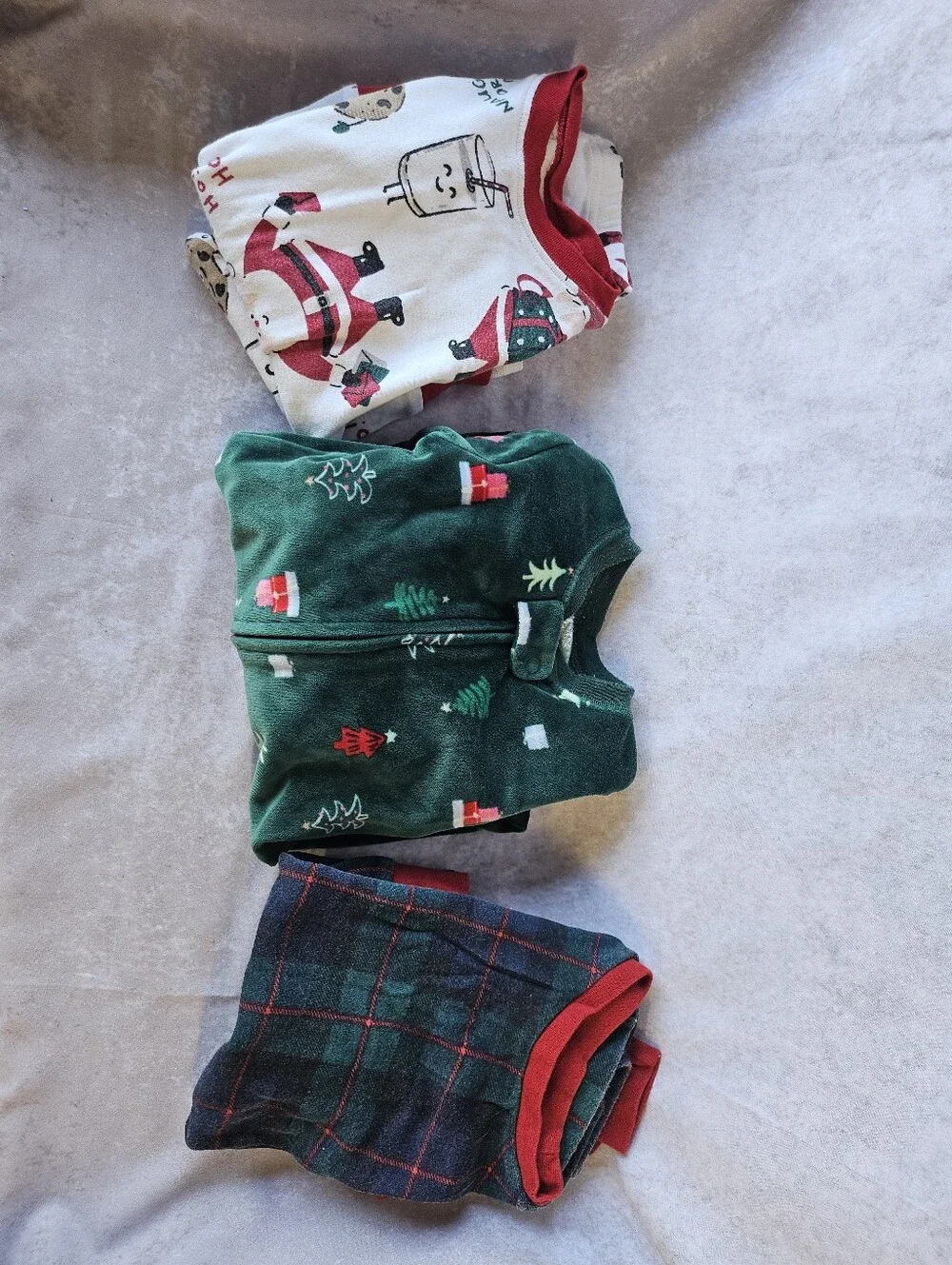 ✨ Adorable 24M/2T Pajama Set Bundle (3 Pairs) - Carter's & Honest Company ✨